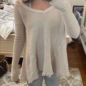 Free people sweater!